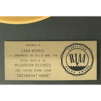 Heart Dreamboat Annie RIAA Gold Album Award - Record Award