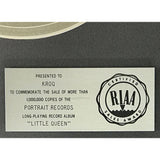 Heart Little Queen RIAA Platinum Album Award - Record Award