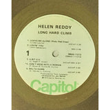 Helen Reddy Long Hard Climb RIAA Gold LP Award - RARE - Record Award