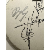 HELLYEAH Vinnie Paul +4 Signed Drumhead - Music Memorabilia