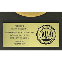 Henry Gross ’Shannon’ RIAA Gold Single Award - Record