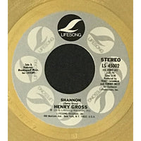 Henry Gross ’Shannon’ RIAA Gold Single Award - Record