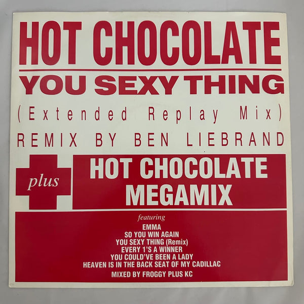 Hot Chocolate ’You Sexy Thing’ UK 1987 Import 12’’-45 rpm Vinyl 12EMIX5592 - Media