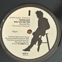 Howard Jones ’Things Can Only Get Better’ 12’ Vinyl Single Import UK 1985 - Media