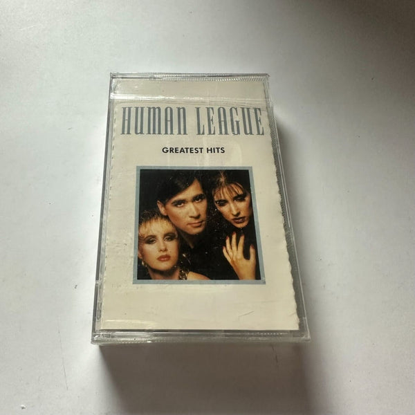 Human League Greatest Hits Cassette Tape 1988 1st Press SEALED - Media