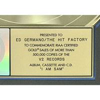 I Am Sam Soundtrack RIAA Gold Album Award - Record Award