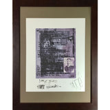 Incubus Signed ’Black Heart Inertia’ Lyrics Poster - Music Memorabilia