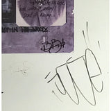 Incubus Signed ’Black Heart Inertia’ Lyrics Poster - Music Memorabilia