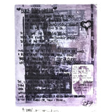 Incubus Signed ’Black Heart Inertia’ Lyrics Poster - Music Memorabilia