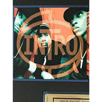 Intro debut RIAA Gold Album Award - Record Award
