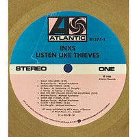 INXS Listen Like Thieves RIAA Gold Album Award Record Award