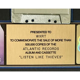 INXS Listen Like Thieves RIAA Gold Album Award Record Award