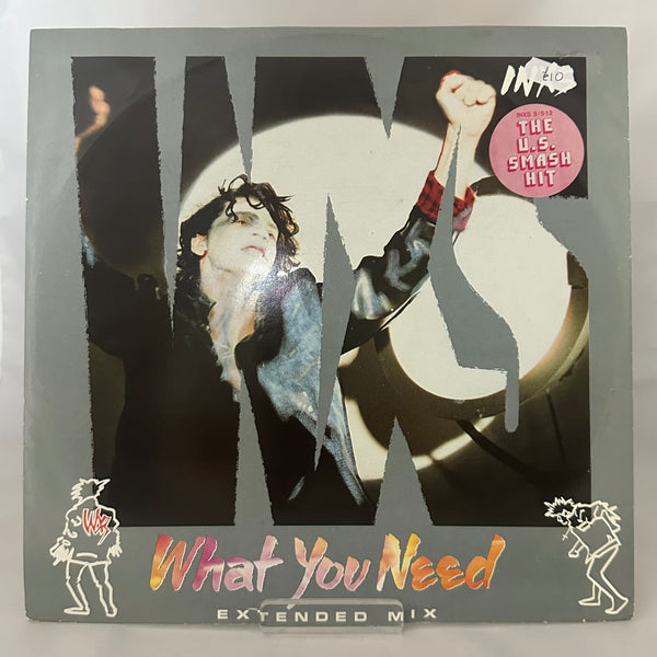 INXS ’What You Need’ 1986 UK Import 12’’ 45 RPM Extended Remix INXS512 - Media