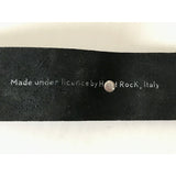 Iron Maiden Eddie Logo Leather Belt - Music Memorabilia