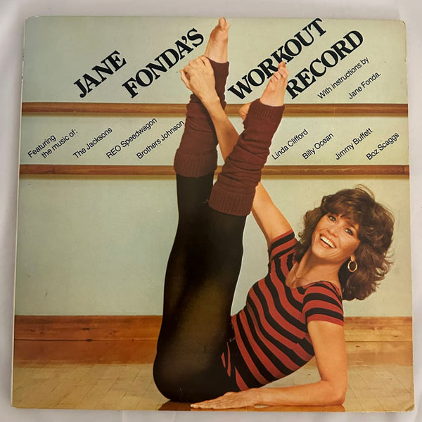 Jane Fonda’s Workout Record Double LP Gatefold (1982) CX2 38054 - Media