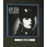 Janet Jackson Rhythm Nation 1814 RIAA 2x Multi-Platinum LP Award signed by Janet Jackson - Record Award