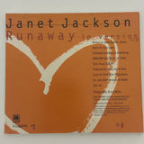 Janet Jackson ’Runaway’ 1995 CD Single Digipak Promo AMCDP 00073 - Media