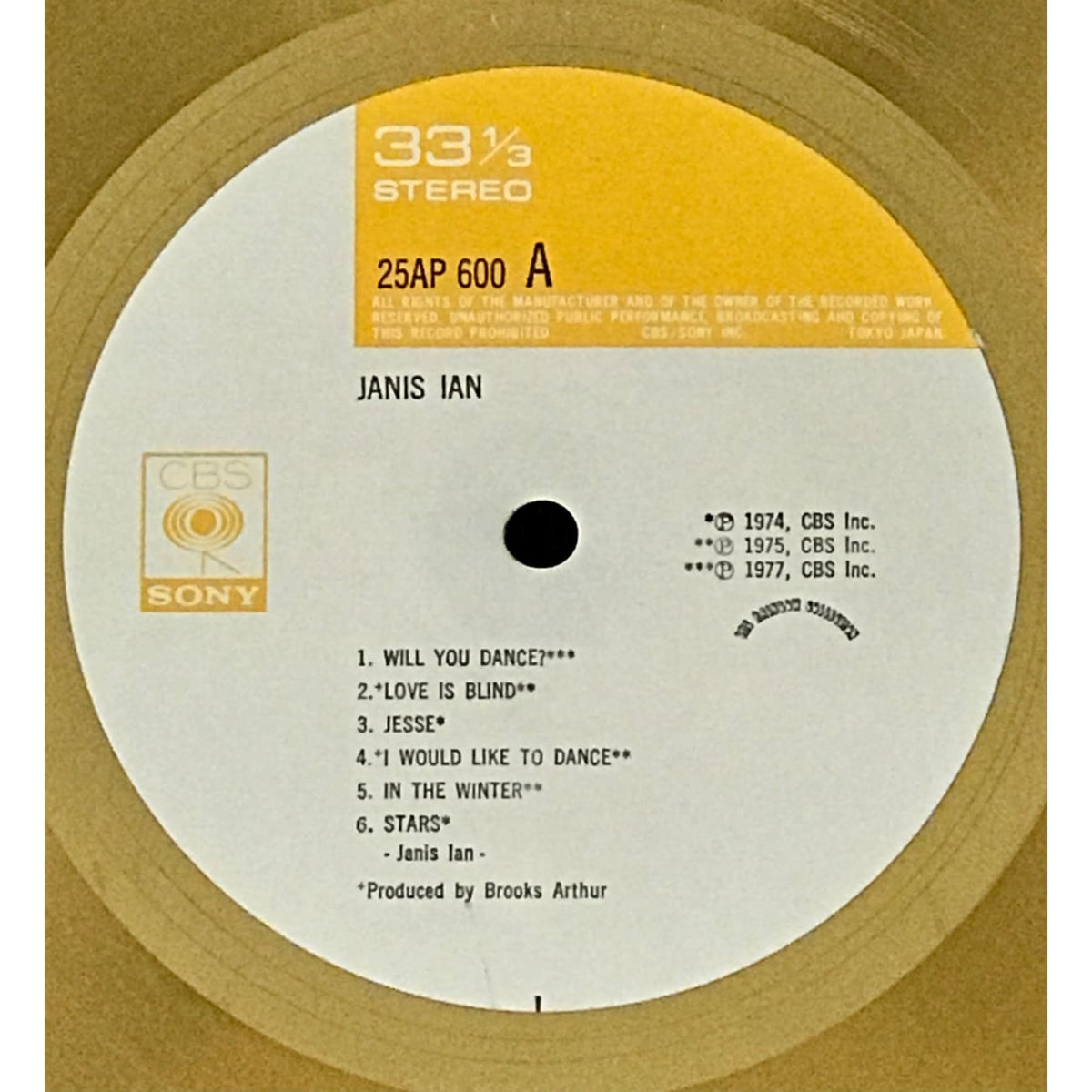 musicgoldmine.com - Janis Ian Greatest Hits 1970s CBS/Sony Records
