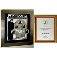 Jay-Z Vol. 2... Hard Knock Life RIAA 5x Multi-Platinum Album Award + Grammy Win Certificate - Record Award