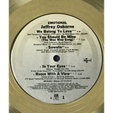 Jeffrey Osborne Emotional RIAA Gold Album Award - Record Award