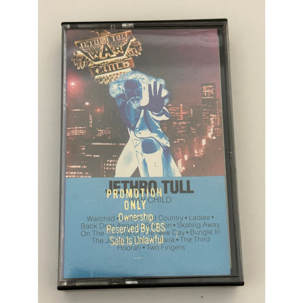 Jethro Tull War Child Promo Cassette Reissue (80s) - Media