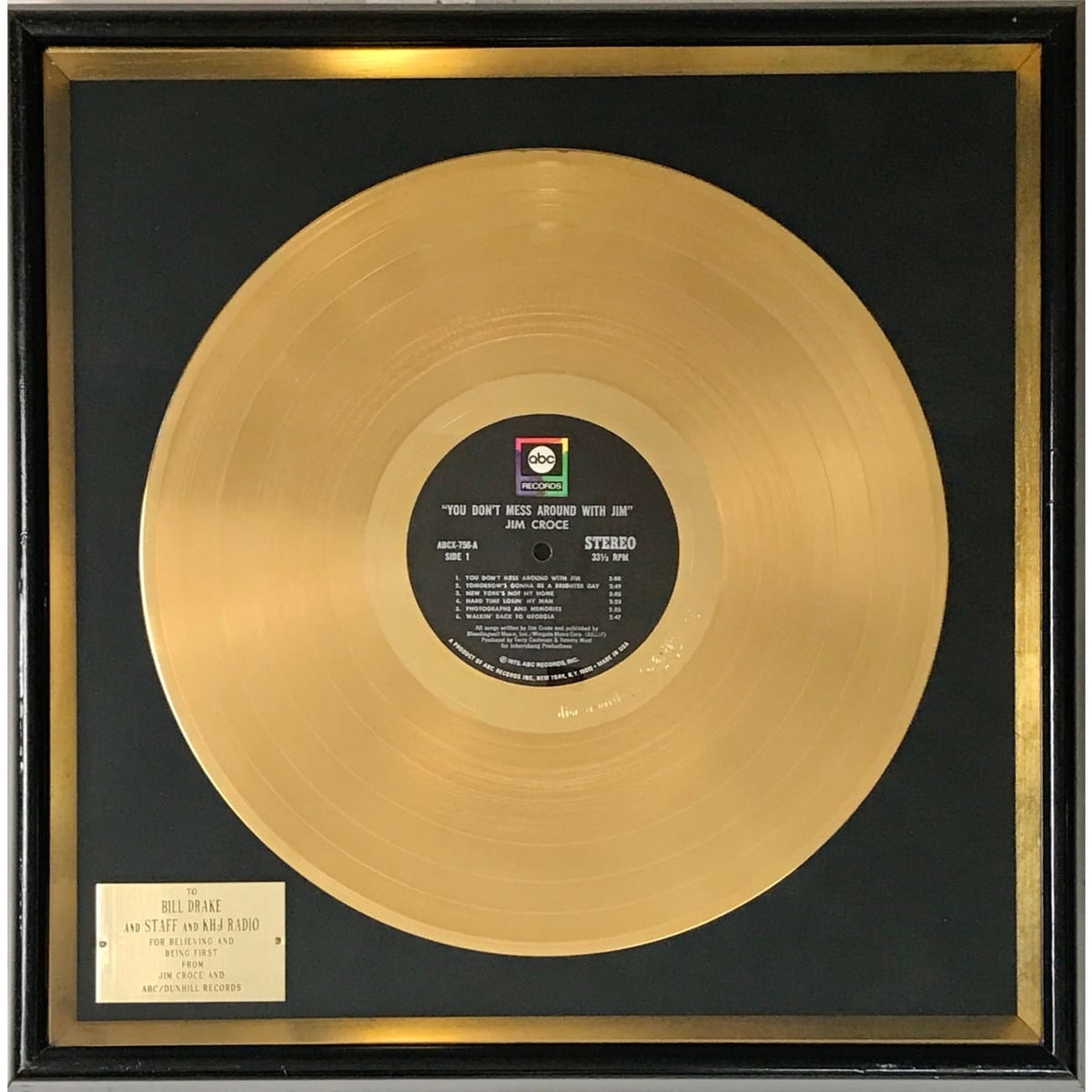 musicgoldmine.com - Jim Croce You Don't Mess Around With Jim Album 1973 ...