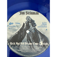 Jim Steinman Rock and Roll Dreams Come Through Blue Import Disc 1981 - Media