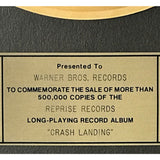 Jimi Hendrix Crash Landing RIAA Gold Album Award - Record Award