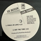 Joe Jackson Look Sharp! 2-10’’ Records w/ Pin (1979) SP3666 - Media
