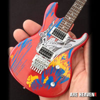 Joe Satriani Silver Surfer Mini Guitar Replica - Miniatures