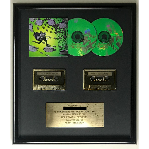 Joe Satriani Time Machine label award - Record Award