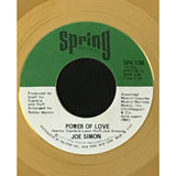 Joe Simon Power Of Love 1972 Spring Records 45 Award - Record Award
