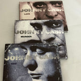 Johnny Cash Love God Murder 3-CD Box Set w Tattoos Promo C3K63809 - Media