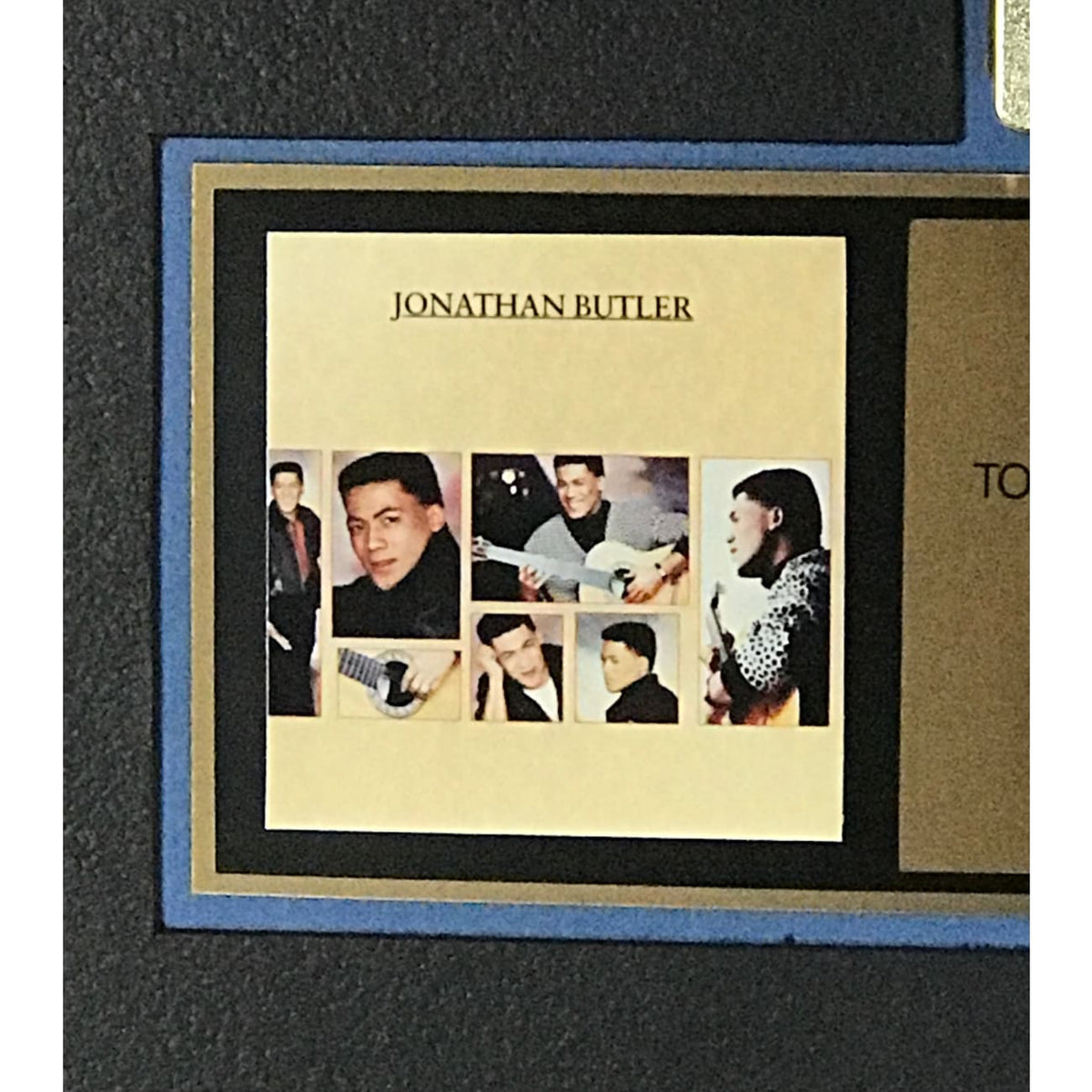 musicgoldmine.com - Jonathan Butler debut RIAA Gold Album Award ...