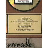 Joshua Kadison Painted Desert Serenade RIAA Gold Album Award - Record Award