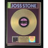 Joss Stone The Soul Sessions RIAA Gold Album Award - Record Award