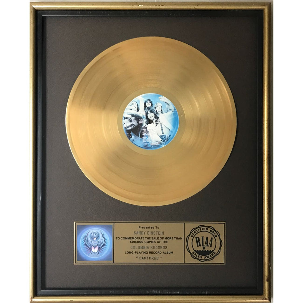 洋楽 G-RAP/DOLLA SIGN GOLD/WRECK HARD musicgoldmine.com - Journey Captured RIAA Gold LP Award