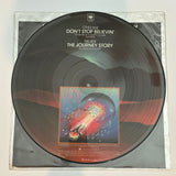 Journey Don’t Stop Believin’ Picture Disc Import 1982 12 Single - Media