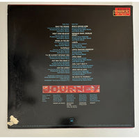 Journey Greatest Hits Promo 1988 LP OC44493 - Media