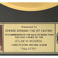 Julian Lennon Valotte RIAA Gold Album Award - Record Award