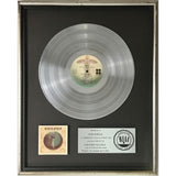 Kansas Point Of Know Return RIAA Platinum Album Award - Record Award
