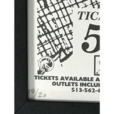 Keane 2005 Limited Edition Concert Poster - Framed - Poster