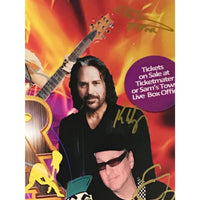 Kip Winger Rick Nielsen Rikki Rocket Buck Dharma Lizzy Borden + 6 80s Rock Icons Signed Poster - Guitar