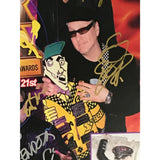 Kip Winger Rick Nielsen Rikki Rocket Buck Dharma Lizzy Borden + 6 80s Rock Icons Signed Poster - Guitar