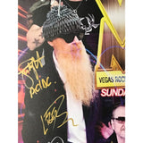 Kip Winger Rick Nielsen Rikki Rocket Buck Dharma Lizzy Borden + 6 80s Rock Icons Signed Poster - Guitar