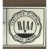 KISS Animalize RIAA Platinum Album Award - Record Award