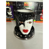 KISS Ceramic Mug Set -All 4 NEW IN BOX (2002) - Music Memorabilia