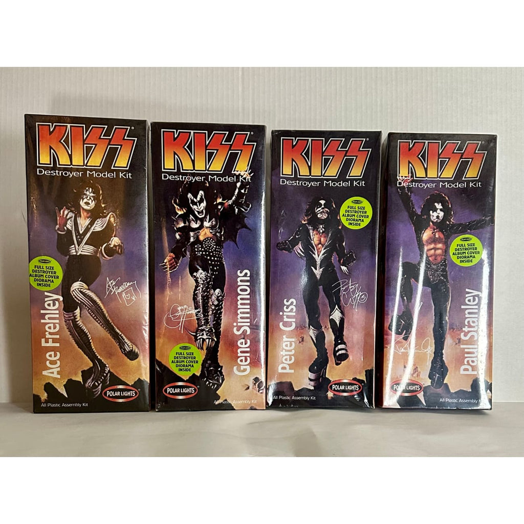 musicgoldmine.com - KISS Destroyer Model Kit Figures 1998 Ed