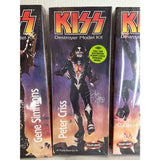 KISS Destroyer Model Kit Figures 1998 Ed. -All 4 NEW IN BOX - Music Memorabilia