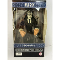 KISS Dressed To Kill Figurines -All 4 NEW IN BOX (2003) - Music Memorabilia